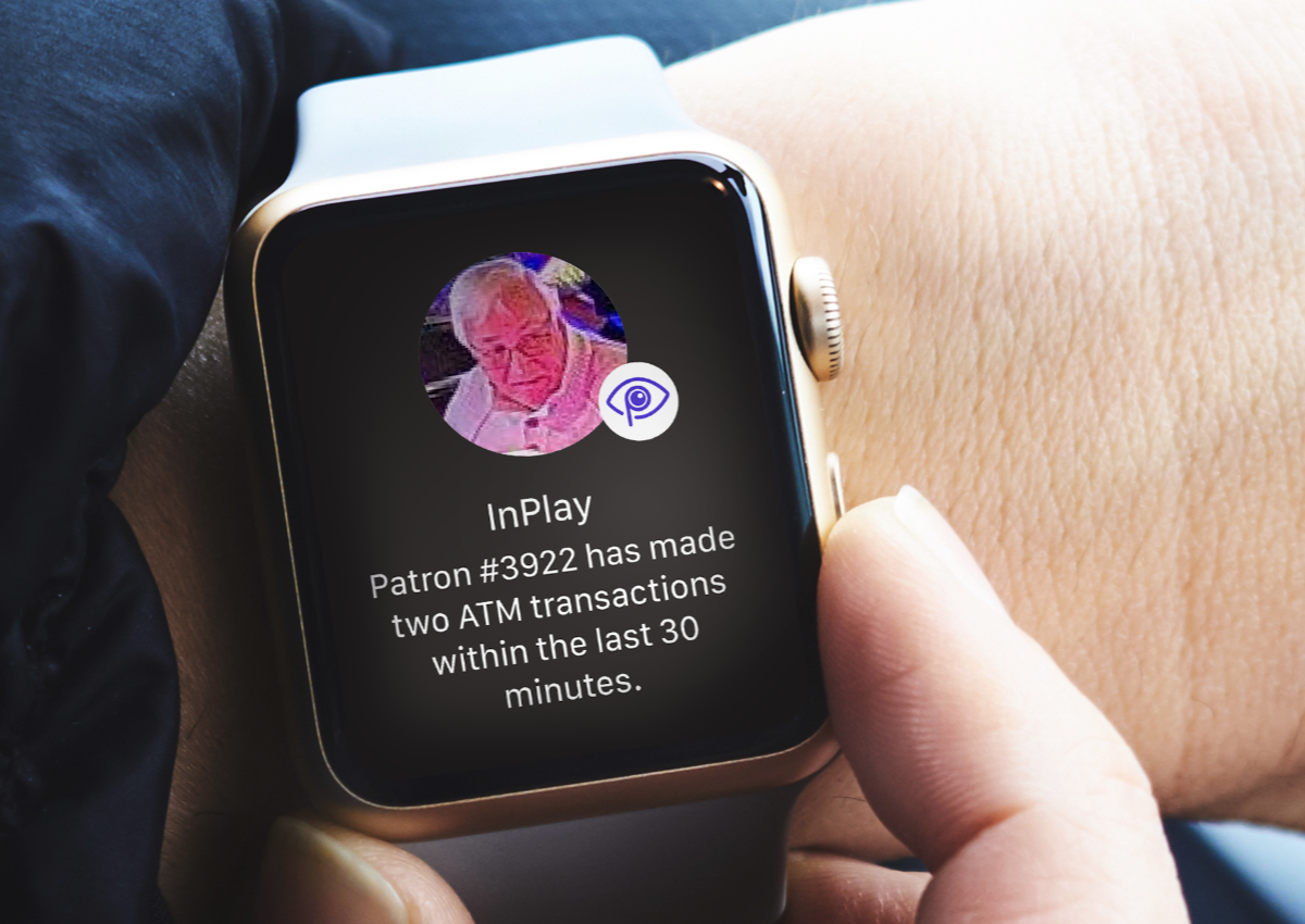 ATM alert on the smartwatch (the breakthrough moment)