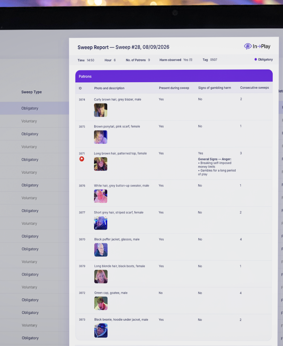 The auto-generated sweep report, awaiting approval